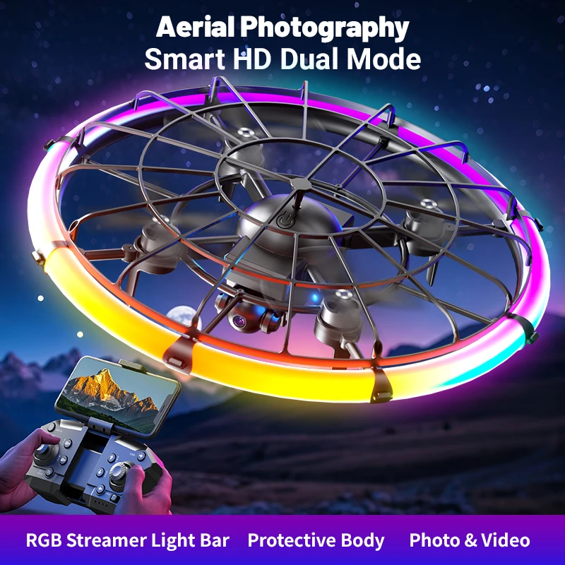 Dron RC JJRC H145 UFO con Lent - Drone Camera Case reseña y precio