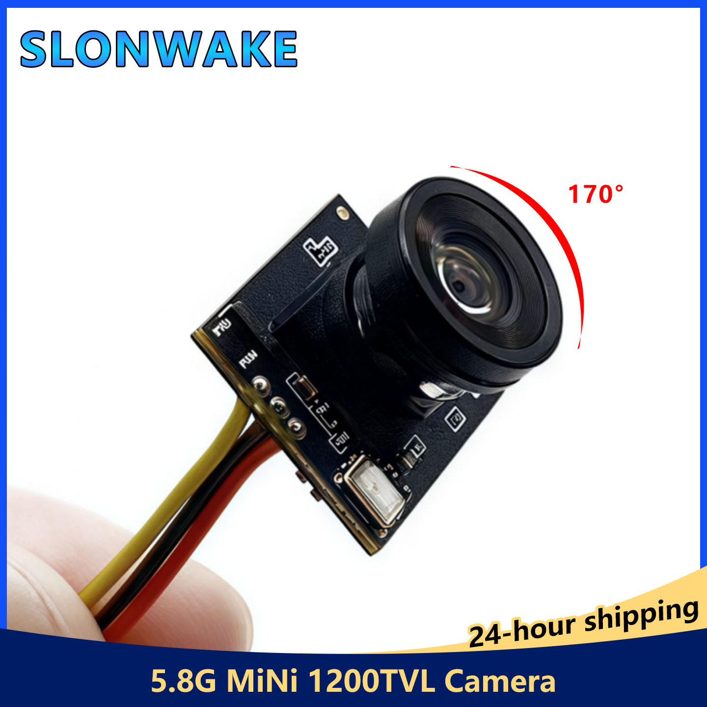 Cámara FPV SLONWAKE Ultra Mini - Drone Camera Wide Angle reseña y precio